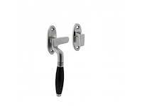 (40x) raamsluiter jaren ‘30 / nikkel chroom - links - afbeelding 1 van  1