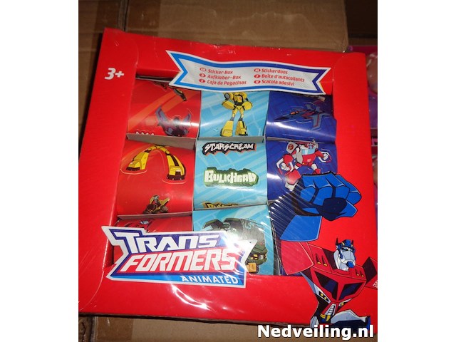 40x transformers stickerdoos - afbeelding 2 van  3
