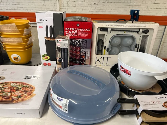 40x zomer-, huishoud- en keukenartikelen w.o. bestway, homla, pyrex - afbeelding 7 van  12