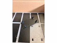 40x zwarte composiet lamellen / composiet roomdivider - 300 cm lang - afbeelding 6 van  6