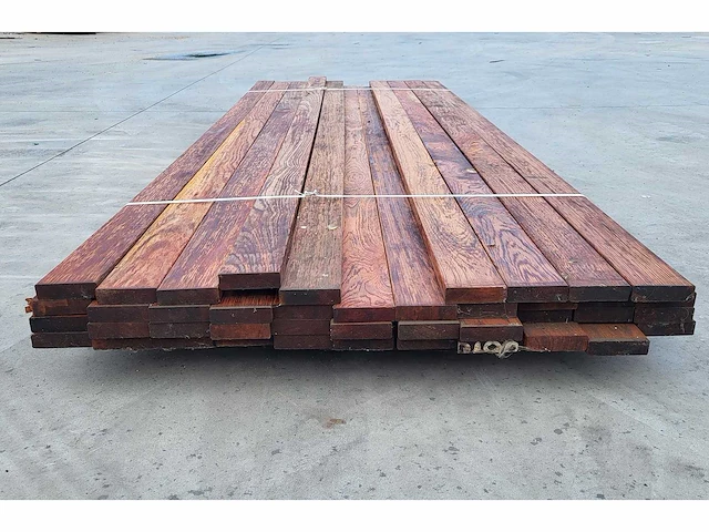 42 x walaba vlonderplank 25x90mm, lengte 275cm ( = 11 m2 ) - afbeelding 3 van  4