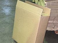 420 verzenddozen 265x85x290mm dubbelgolf bruin - afbeelding 2 van  3