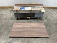 42,8m² purity stream rustieke walnoot laminaatvloer - afbeelding 1 van  12