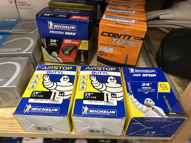 42x binnenband w.o. dunlop, foss, michelin - afbeelding 6 van  10