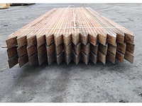 42x kapur palen 68 x 68 mm, lengte 275 cm - afbeelding 3 van  5