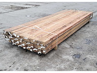 42x kapur palen 68 x 68 mm, lengte 275 cm