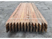 42x kapur palen 68 x 68 mm, lengte 305 cm - afbeelding 2 van  4