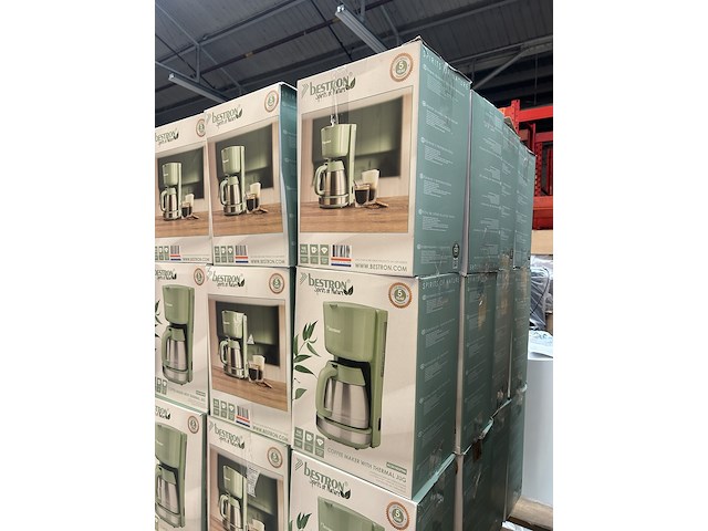 42x koffiezetapparaat met thermoskan bestron, spirits of nature acm100spnm - afbeelding 3 van  3