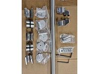 (43x) schuifdeursysteem rvs - 250 cm - afbeelding 2 van  4
