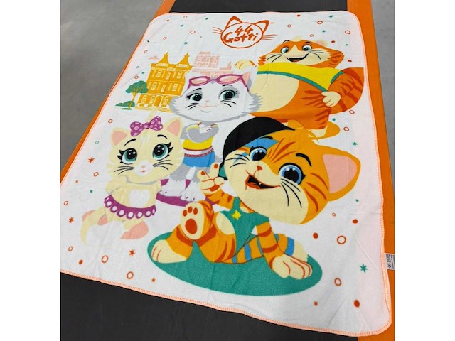 44 gati kinder fleecedekens (200x) - afbeelding 1 van  2