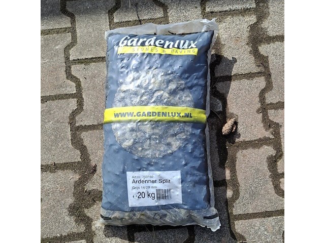 44x zak ardenner split a 20 kg gardenlux, grijs - afbeelding 1 van  5
