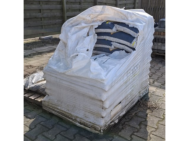 44x zak carrara split a 20 kg gardenlux, wit - afbeelding 4 van  5