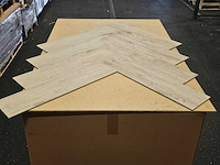 45 m2 pvc spc click visgraat - 610 x 150 x 6 mm - afbeelding 2 van  2