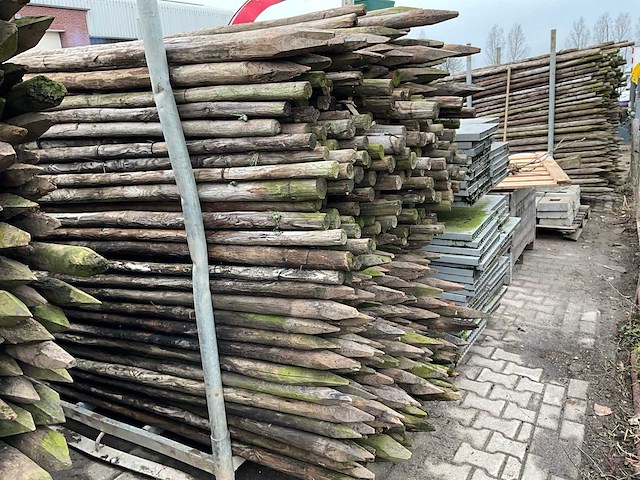 Ø 45 mm weide/tuinpalen - afbeelding 1 van  4