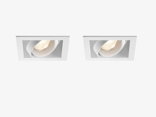 45 x gt square 1.0 design inbouwspots wit - afbeelding 9 van  9