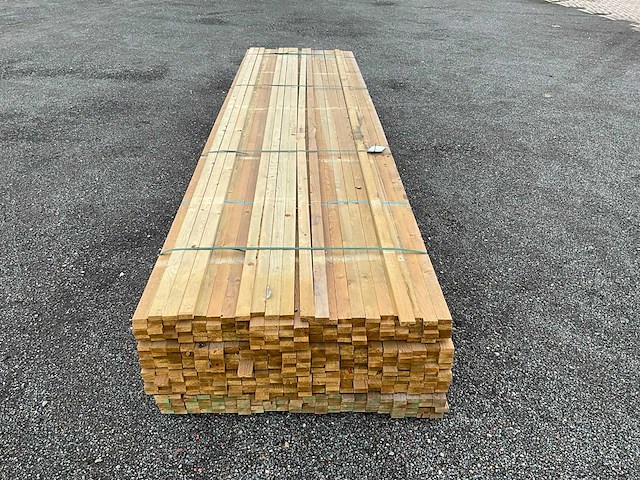 450x geïmpregneerd hout 18x45x4200mm - afbeelding 6 van  7