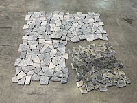 45m² decorson - pebble kiezels - steenstrip antraciet - afbeelding 2 van  6