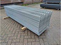 45x heras - dubbelstaafs hekwerk 8/6/8 (45x) 0,6m volbad gegalvaniseerd - afbeelding 6 van  11