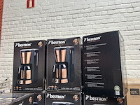 45x koffiezetapparaat met thermoskan bestron, copper collection acm1000co - afbeelding 3 van  6