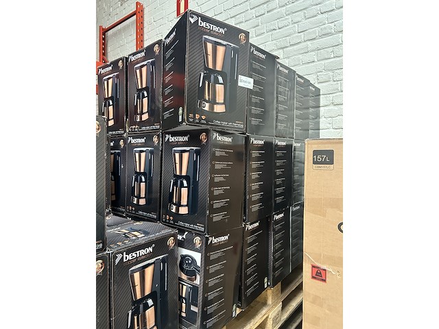 45x koffiezetapparaat met thermoskan bestron, copper collection acm1000co - afbeelding 4 van  6