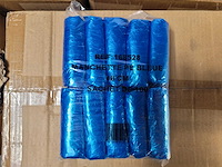 46 cm - blauwe wegwerphoezen (7x) - afbeelding 1 van  6