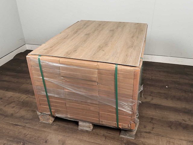 46 m2 pvc spc click plank met xps onderlaag - 1220 x 228 x 5,5 mm - afbeelding 4 van  4