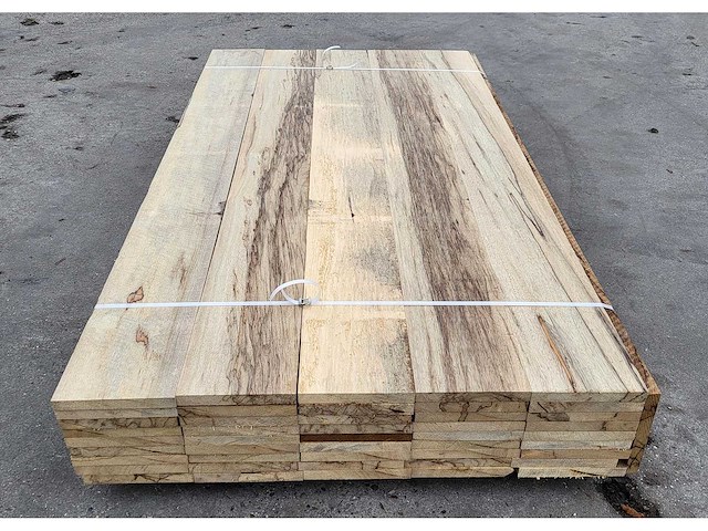 46x afrikaans eiken 23x205mm , lengte 200cm - afbeelding 1 van  6