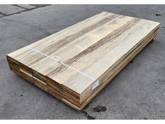 46x afrikaans eiken 23x205mm , lengte 200cm - afbeelding 6 van  6
