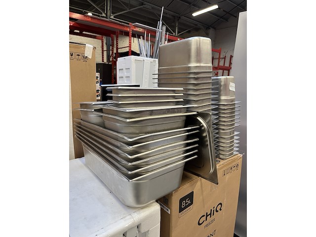 46x gastronoombak met diverse deksels - afbeelding 2 van  5