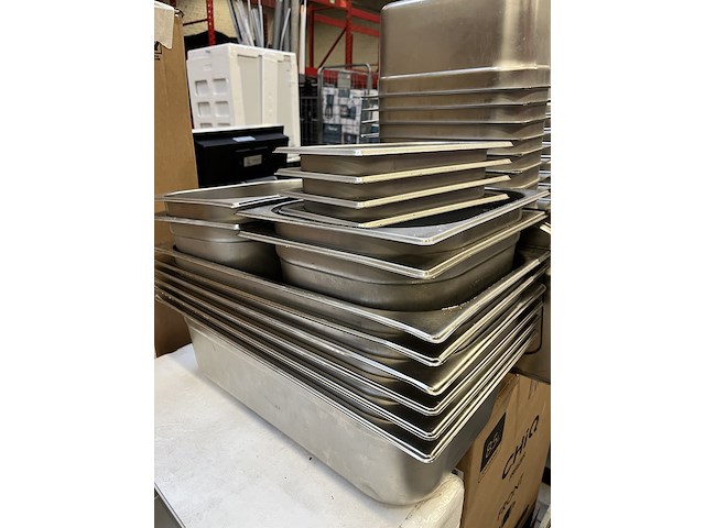 46x gastronoombak met diverse deksels - afbeelding 3 van  5