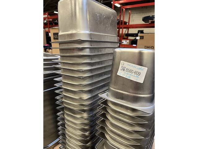 46x gastronoombak met diverse deksels - afbeelding 4 van  5