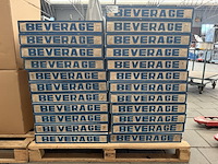 46x houten dienblad 'beverage' 35x55 cm - afbeelding 1 van  9