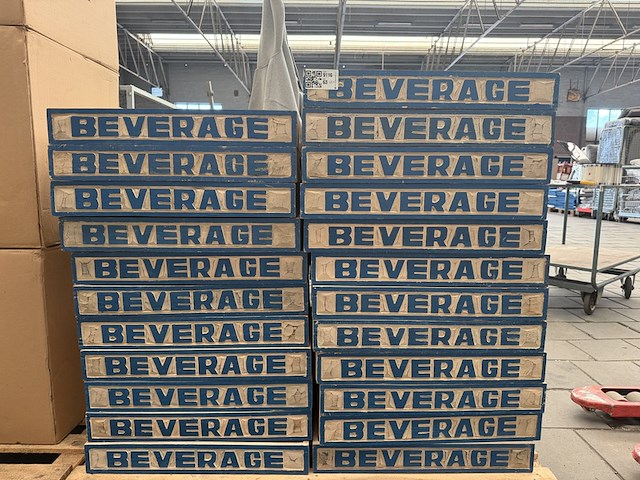 46x houten dienblad 'beverage' 35x55 cm - afbeelding 2 van  9
