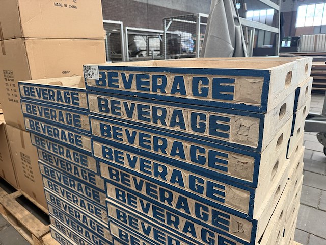 46x houten dienblad 'beverage' 35x55 cm - afbeelding 8 van  9