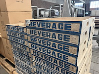 46x houten dienblad 'beverage' 35x55 cm - afbeelding 8 van  9