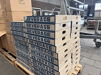 46x houten dienblad 'beverage' 35x55 cm - afbeelding 9 van  9