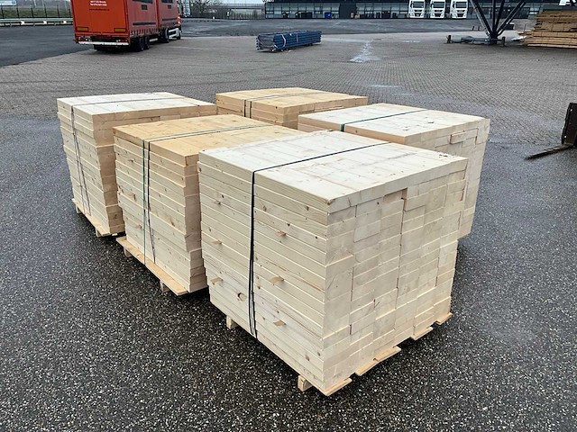 474x vuren balk +/- 58x170x1000mm - afbeelding 7 van  9