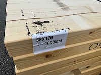 474x vuren balk +/- 58x170x1000mm - afbeelding 9 van  9