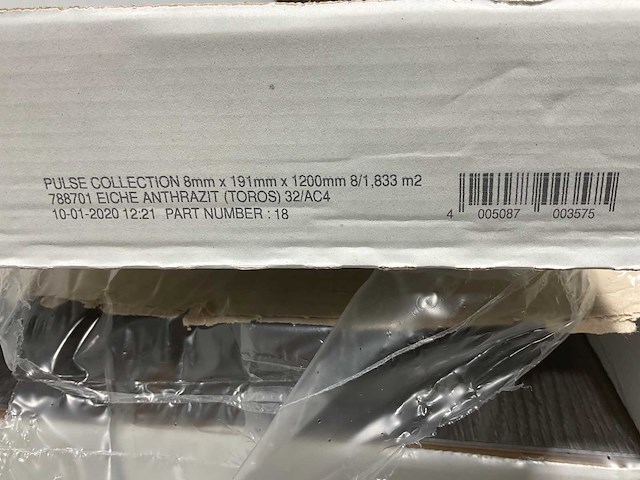 47,5m² purity pulse eiken antraciet laminaatvloer - afbeelding 1 van  1