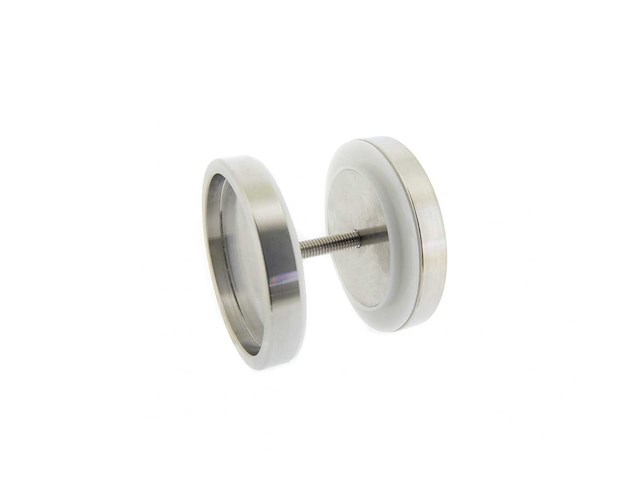 (47x) handgreep - zilverkleurig - 6,2 cm - afbeelding 1 van  1