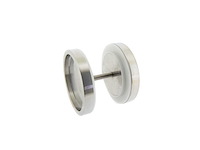 (47x) handgreep - zilverkleurig - 6,2 cm