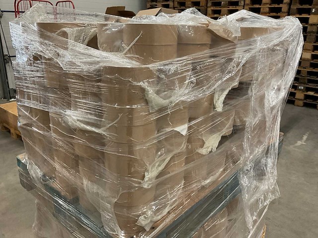 48mm x 200m kraft pak á 12 rollen gegomde tape (36x) - afbeelding 3 van  3