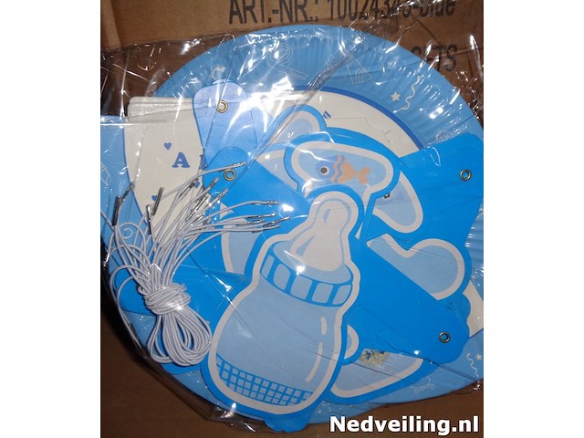 48x 19delig geboorte pakket jongen - afbeelding 3 van  3