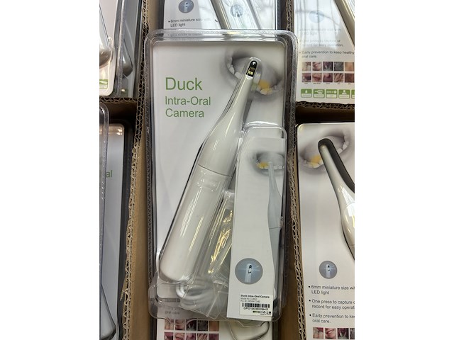 48x 6 mm intraorale camera met zijzicht<br />en led-achtergrondverlichting opcom, duck intra oral camera cl481d - afbeelding 2 van  4