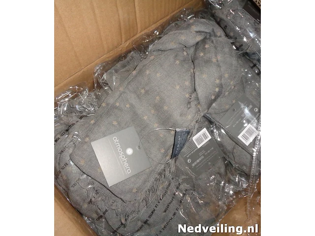 48x atmosphera sjaaltjes incl hangertje - afbeelding 2 van  3