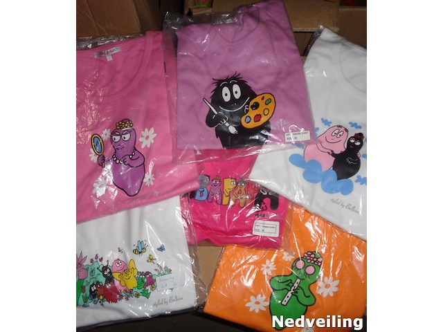 48x barbapapa t-shirts dames - afbeelding 3 van  3