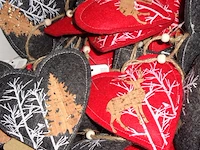 48x decohanger kerst / winter assorti - afbeelding 2 van  3