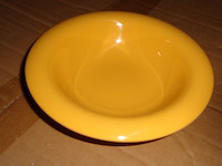 48x diep bordje geel melamine - afbeelding 2 van  3