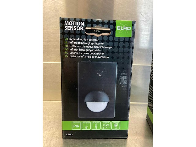 (48x) elro es183 bewegingssensor - infrarood - outdoor - afbeelding 4 van  8
