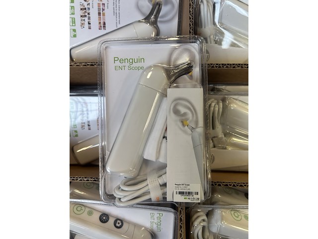 48x ent-endoscoop met distaal uiteinde van 3,6 mm en led-achtergrondverlichting opcom, pinguïn ent scope cl481p - afbeelding 2 van  5